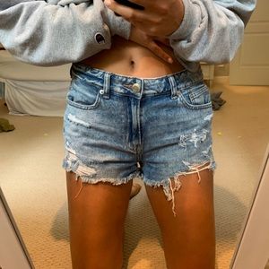 American eagle denim shorts